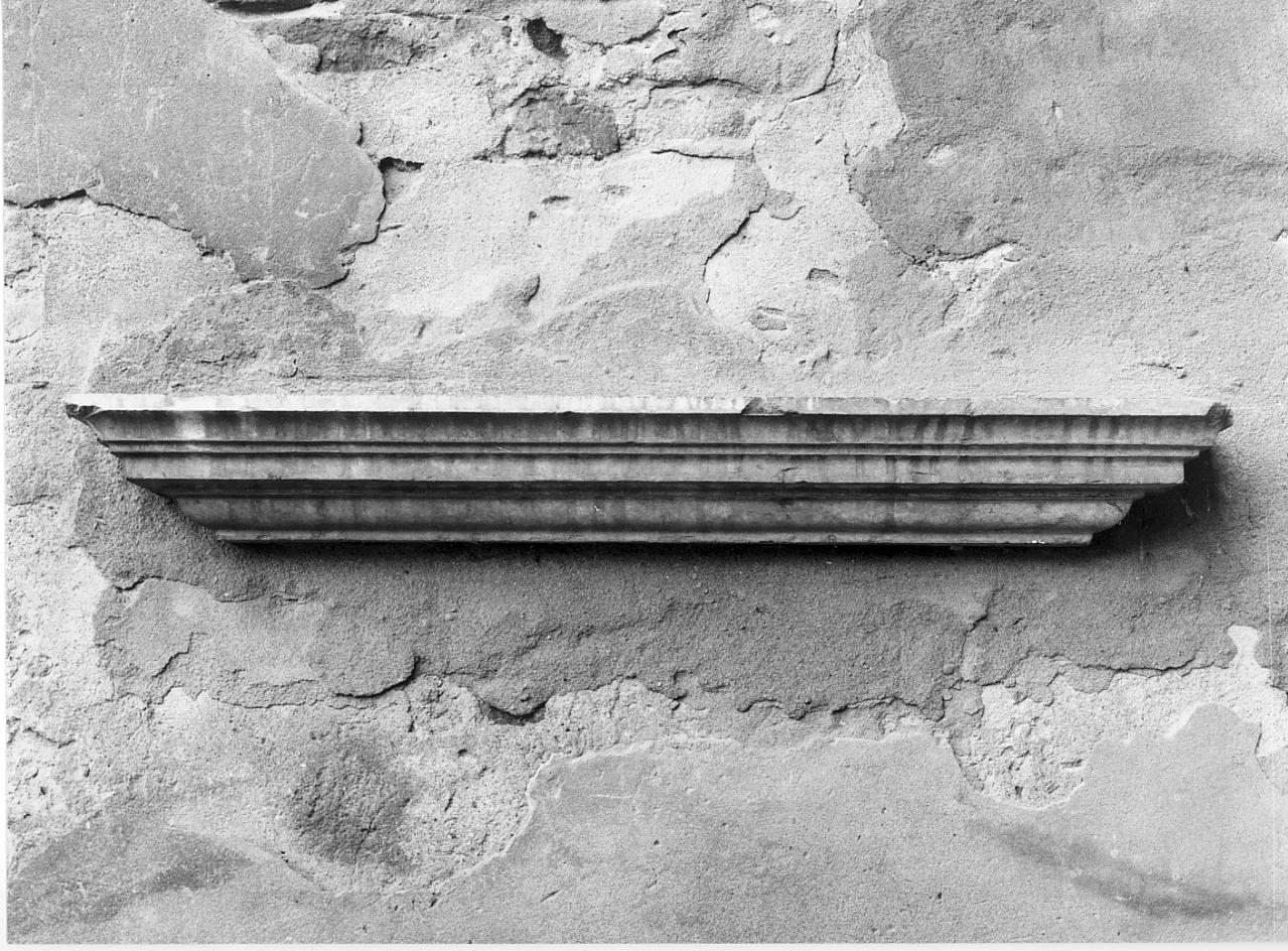 mensola, opera isolata - ambito mantovano (seconda metà sec. XVI)