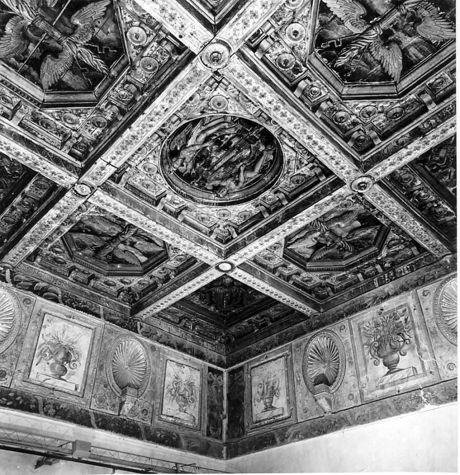 decorazione plastico-pittorica, insieme - ambito mantovano (seconda metà sec. XVI)