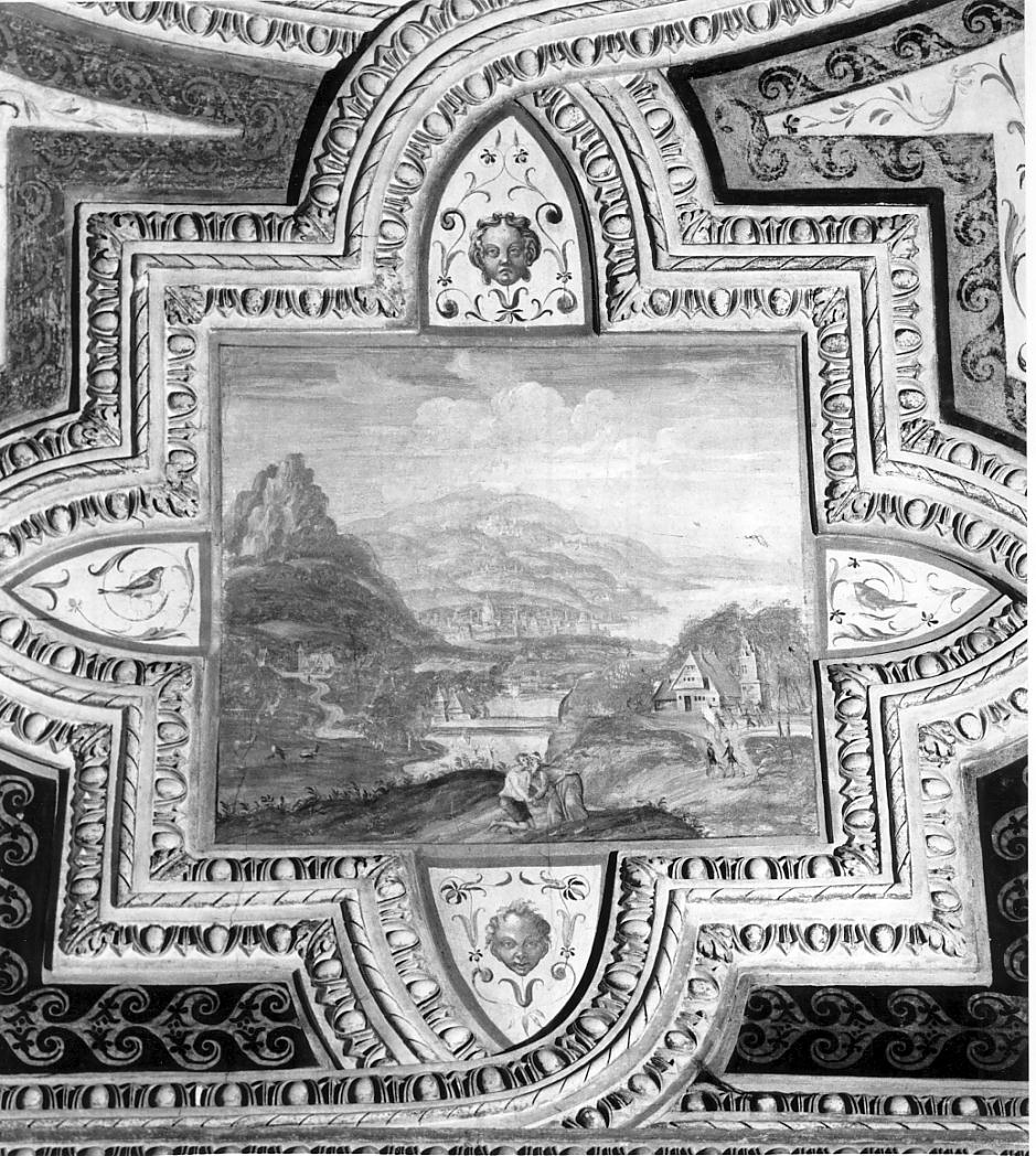 storie di Tobia e Tobiolo (dipinto, insieme) - ambito fiammingo (sec. XVI)