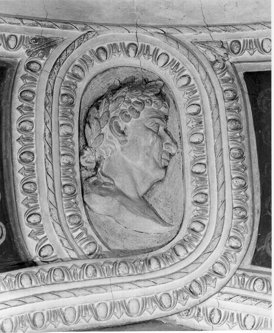ritratti di imperatori romani (rilievo, insieme) di Cavalli Alberto (attribuito) (seconda metà sec. XVI)
