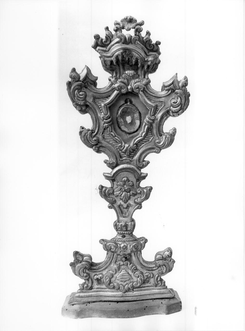 reliquiario - a ostensorio, opera isolata - bottega cremonese (sec. XVIII)