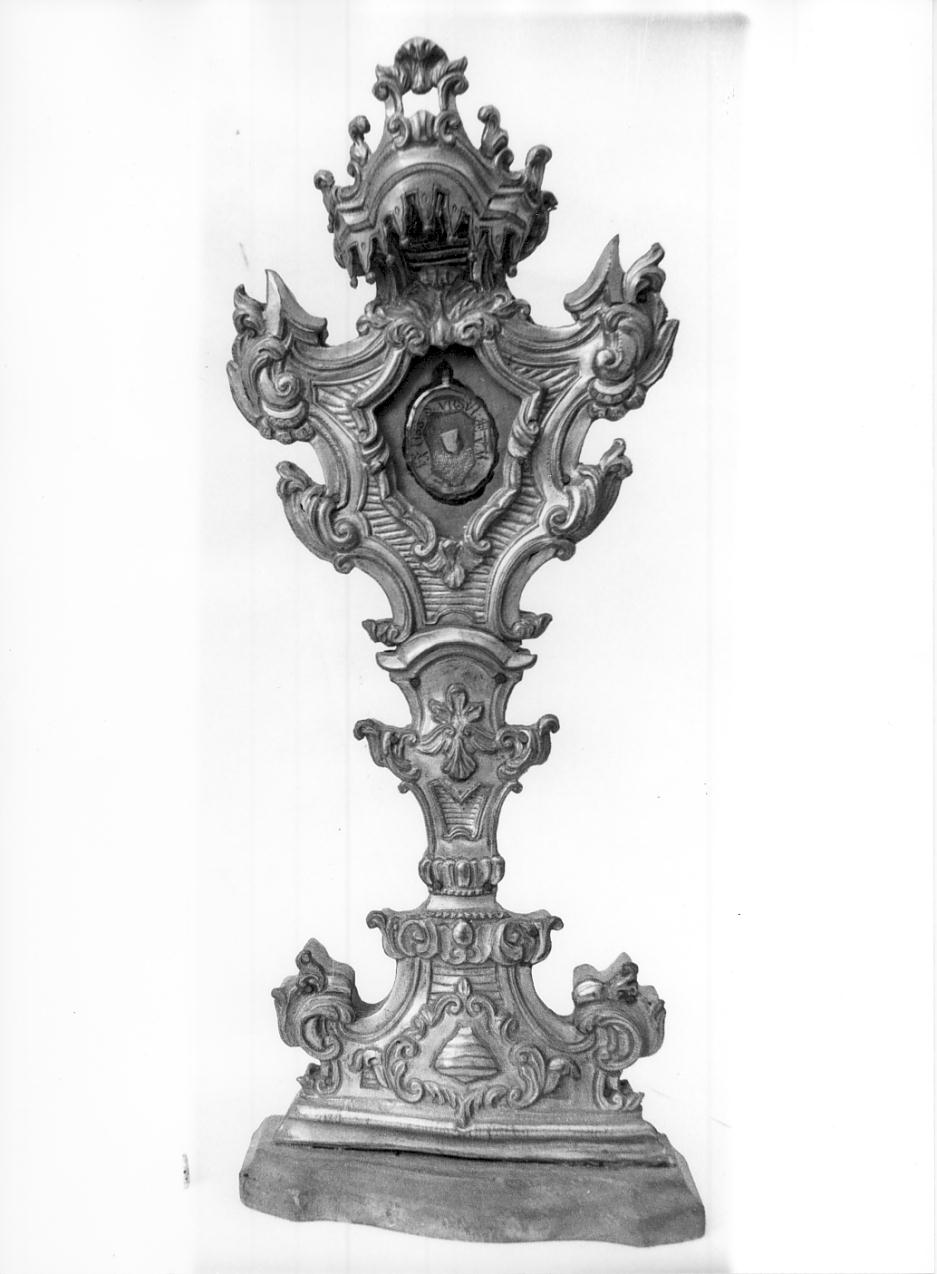 reliquiario - a ostensorio, opera isolata - bottega cremonese (sec. XVIII)