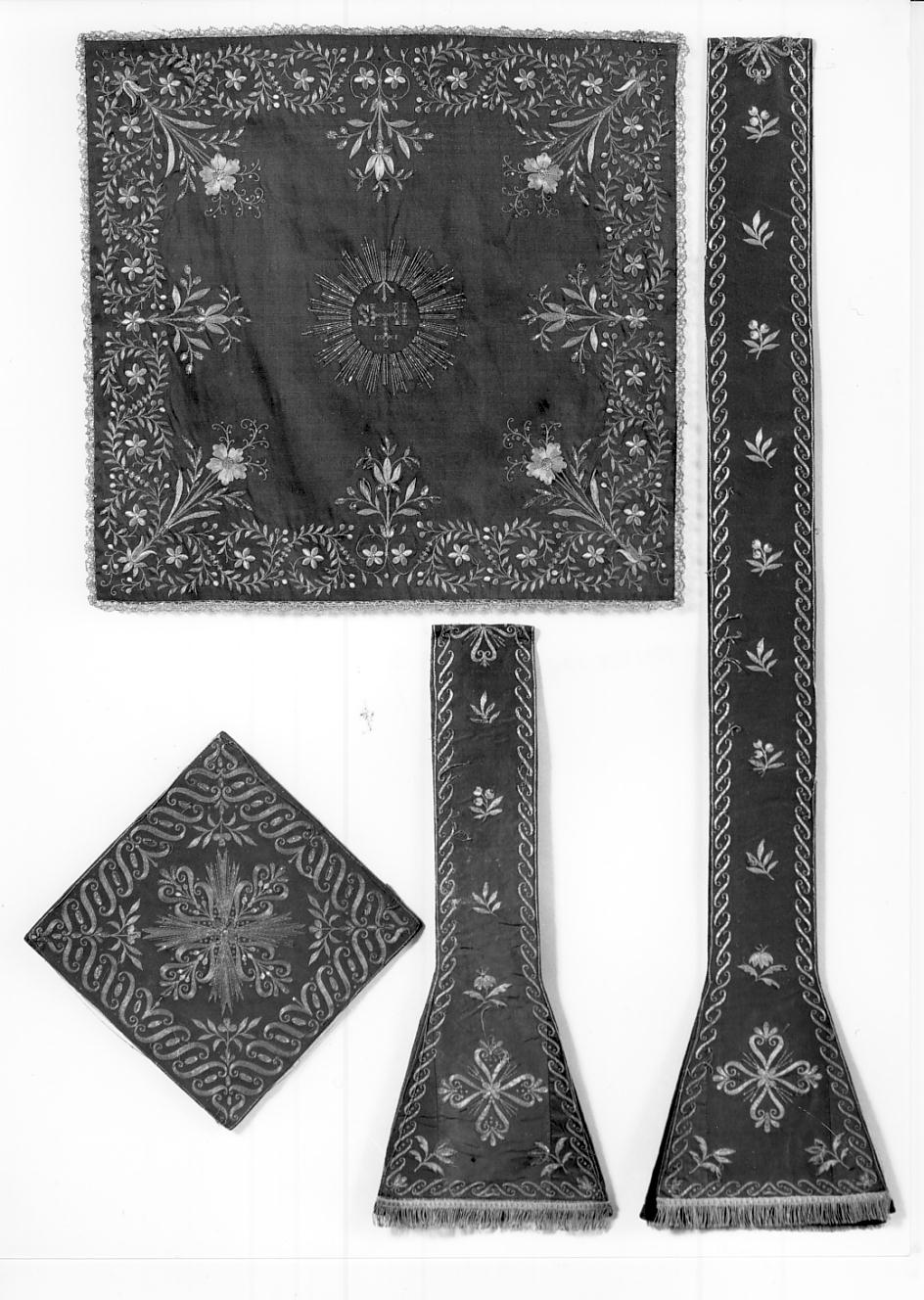 paramento liturgico, elemento d'insieme - manifattura Italia settentrionale (sec. XIX)