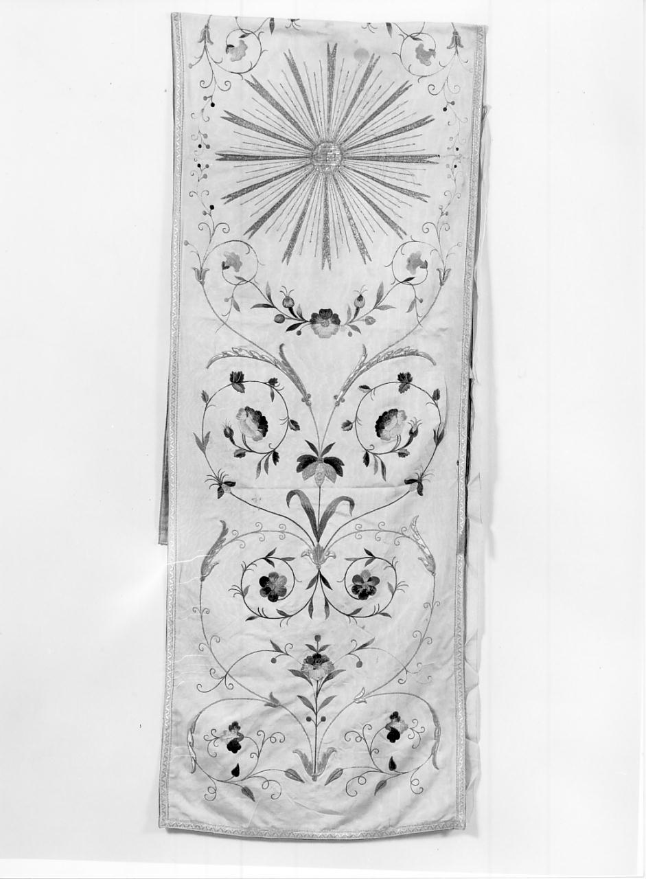 velo omerale, elemento d'insieme - manifattura lombarda (fine sec. XIX)