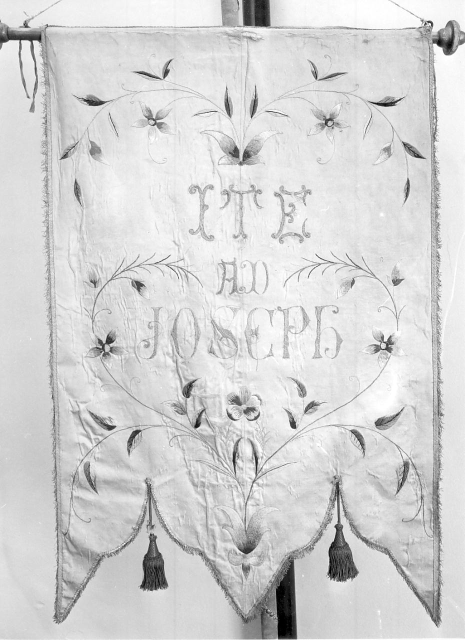 motivi decorativi (stendardo processionale, insieme) - manifattura lombarda (fine/inizio secc. XIX/ XX)