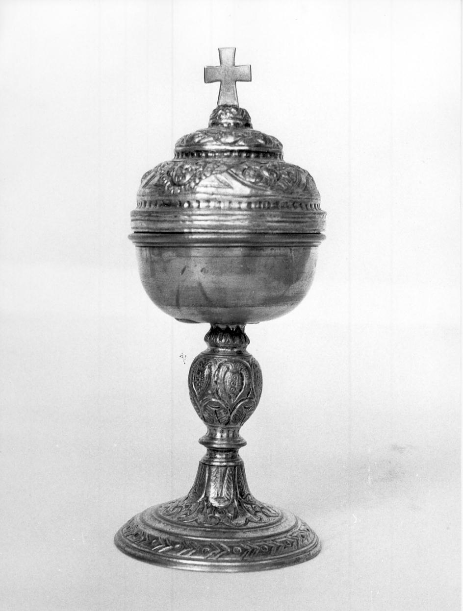 pisside da viatico, opera isolata - ambito cremonese (fine sec. XVIII)