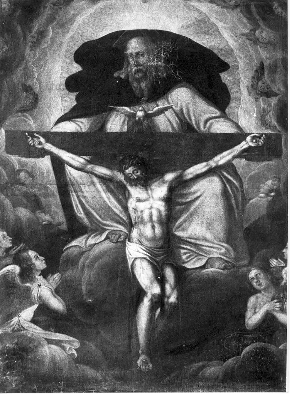 Trinità (dipinto, opera isolata) - ambito mantovano (seconda metà sec. XVIII)