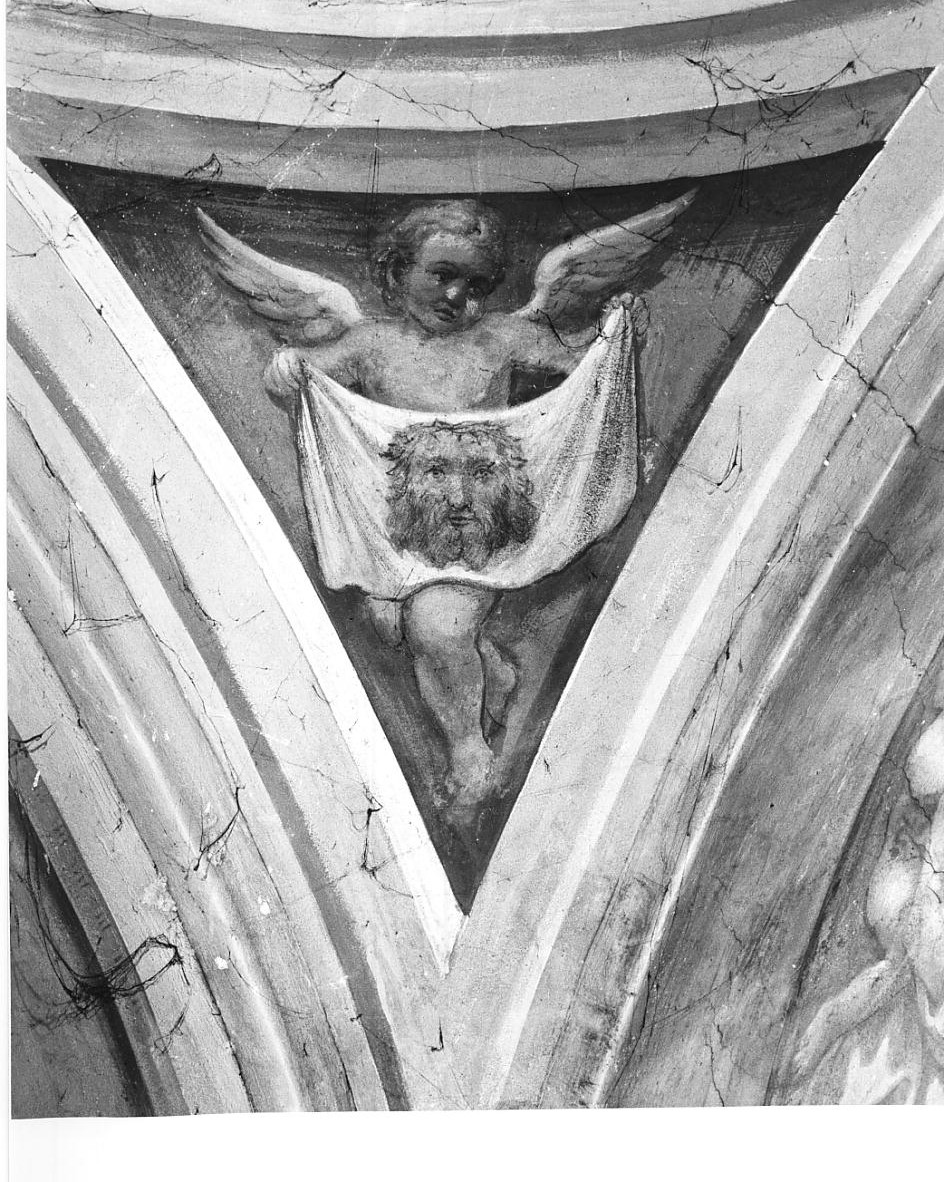 simboli della passione (decorazione pittorica, elemento d'insieme) - ambito mantovano (sec. XIX)