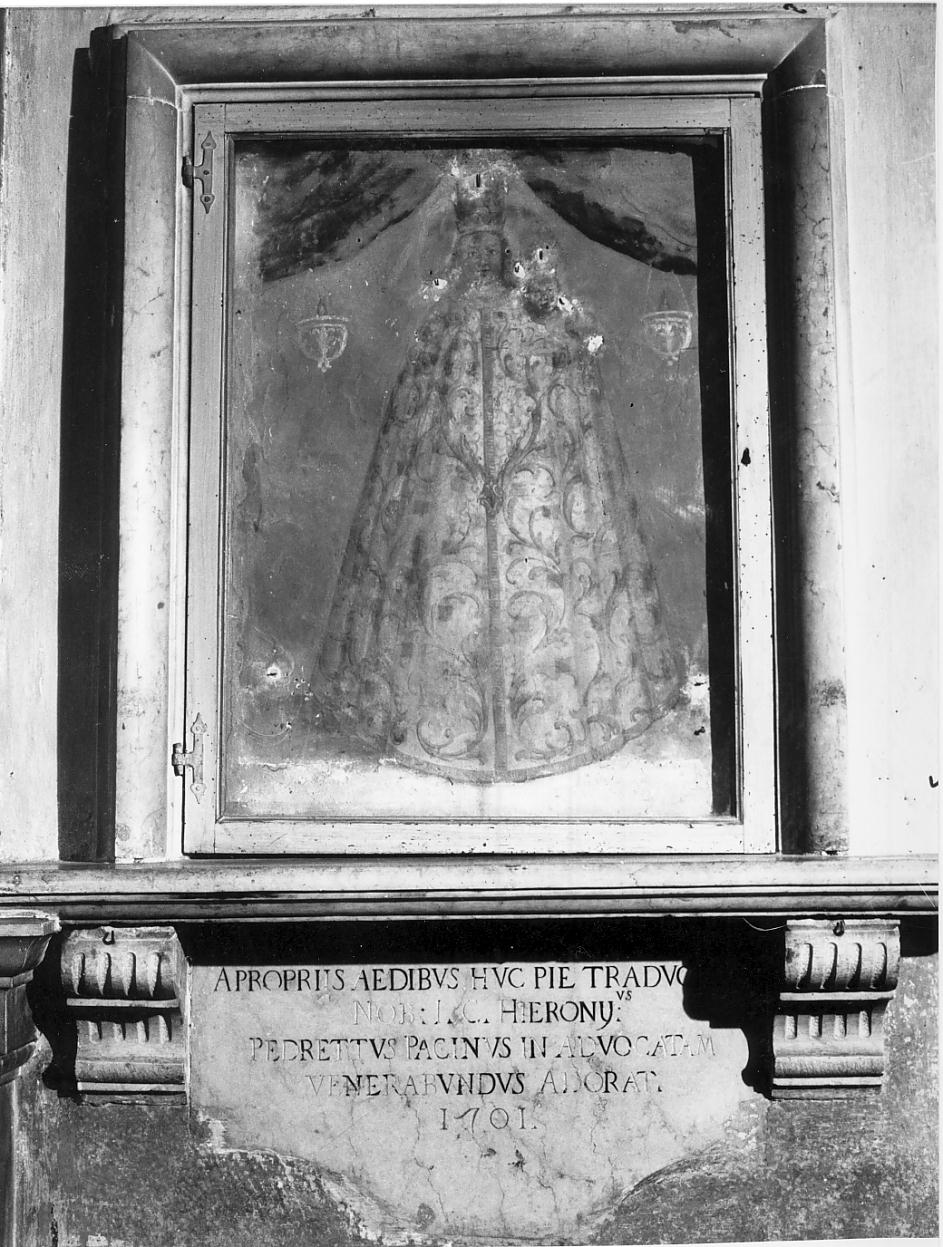 Madonna di Loreto (dipinto, opera isolata) - ambito mantovano (fine sec. XVI)