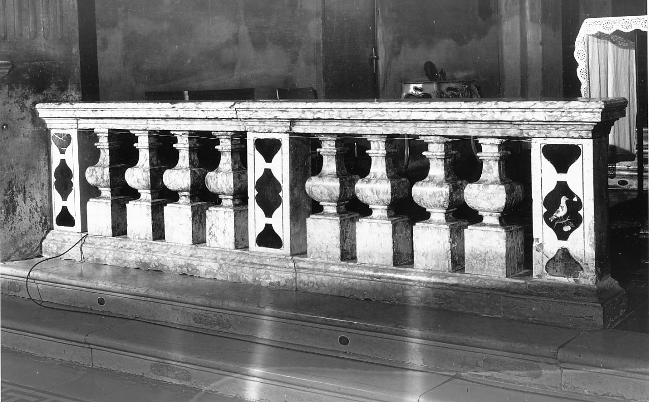 balaustrata, opera isolata - ambito bresciano (sec. XVIII)