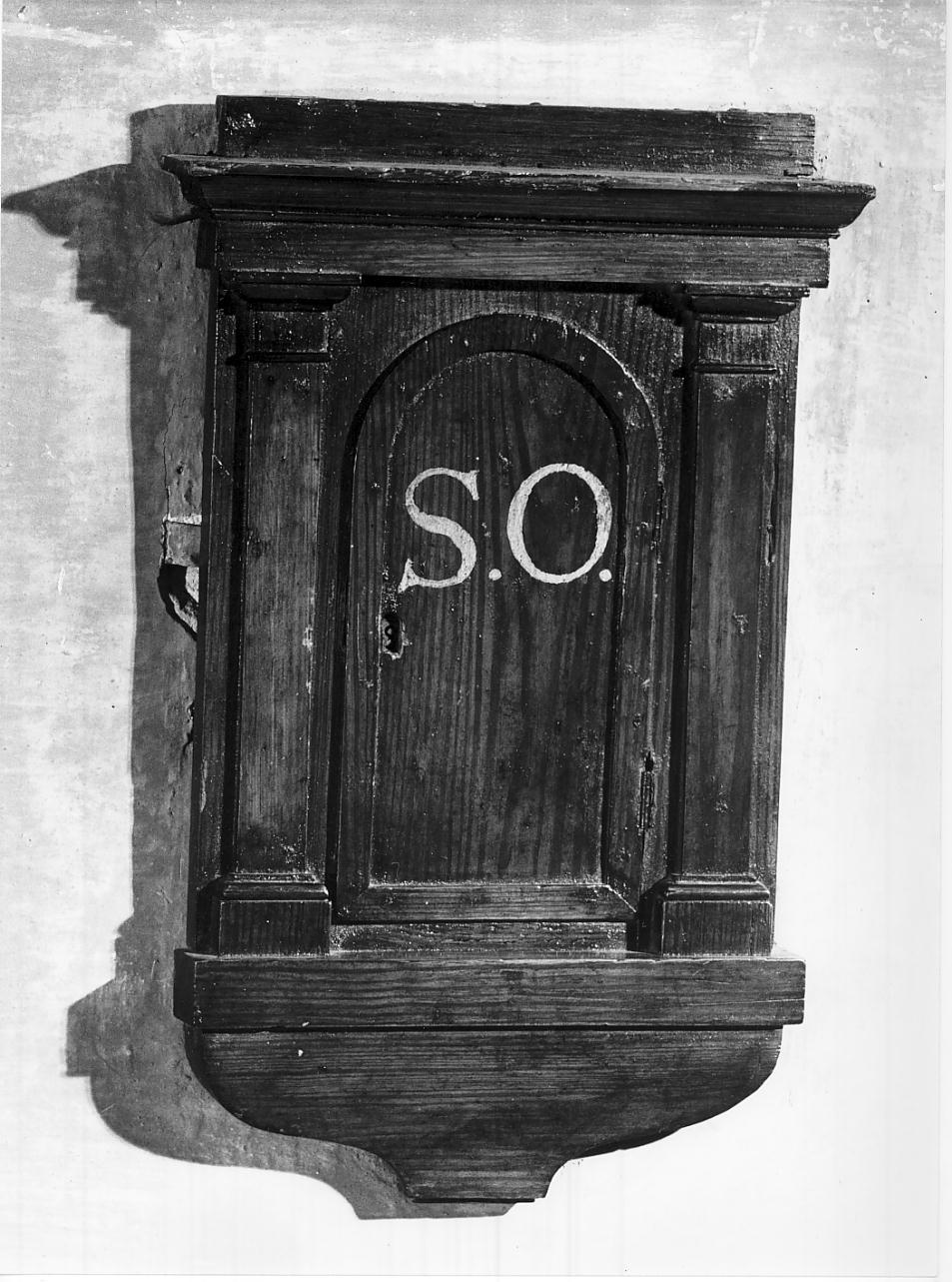 tabernacolo, coppia - ambito mantovano (sec. XX)