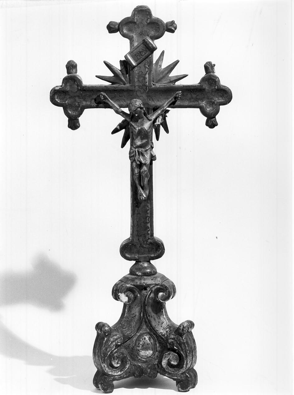 crocifisso, opera isolata - ambito mantovano (sec. XVIII)