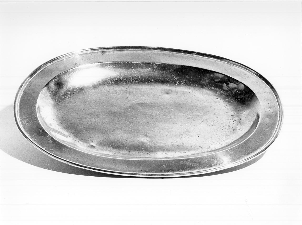 vassoio, opera isolata - ambito mantovano (fine sec. XVIII)