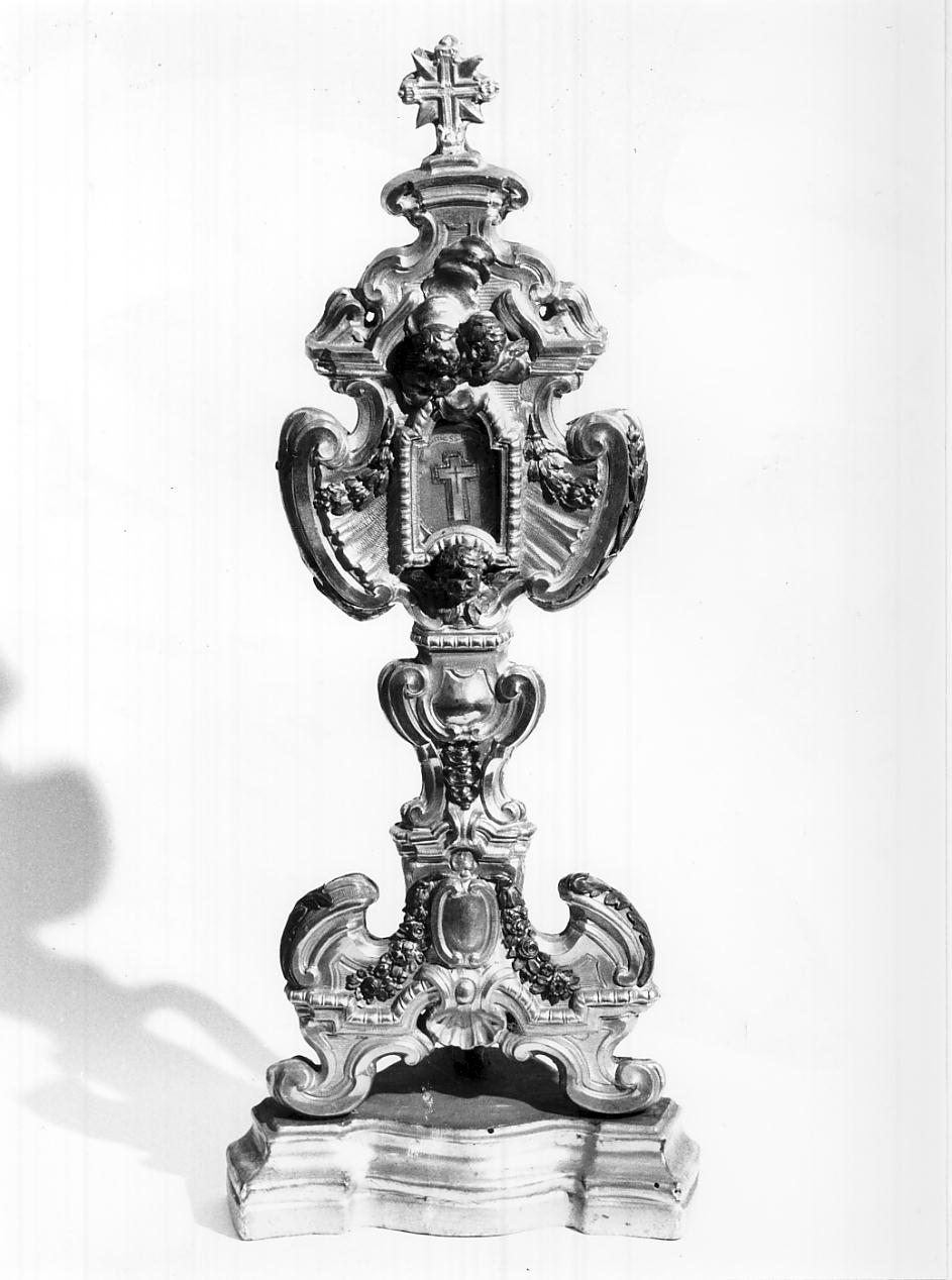 reliquiario, opera isolata - ambito mantovano (sec. XVIII)