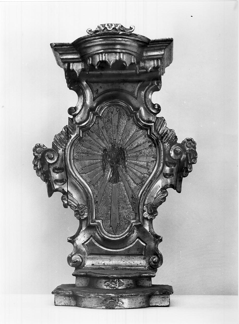 tronetto per esposizione eucaristica, opera isolata - ambito mantovano (sec. XVIII)