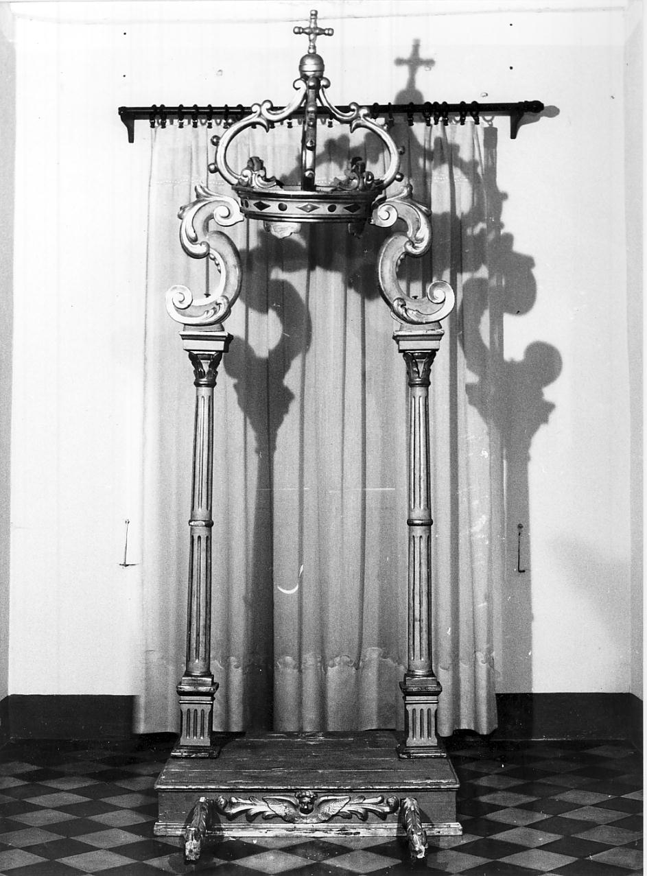 base processionale, opera isolata - ambito mantovano (sec. XIX)