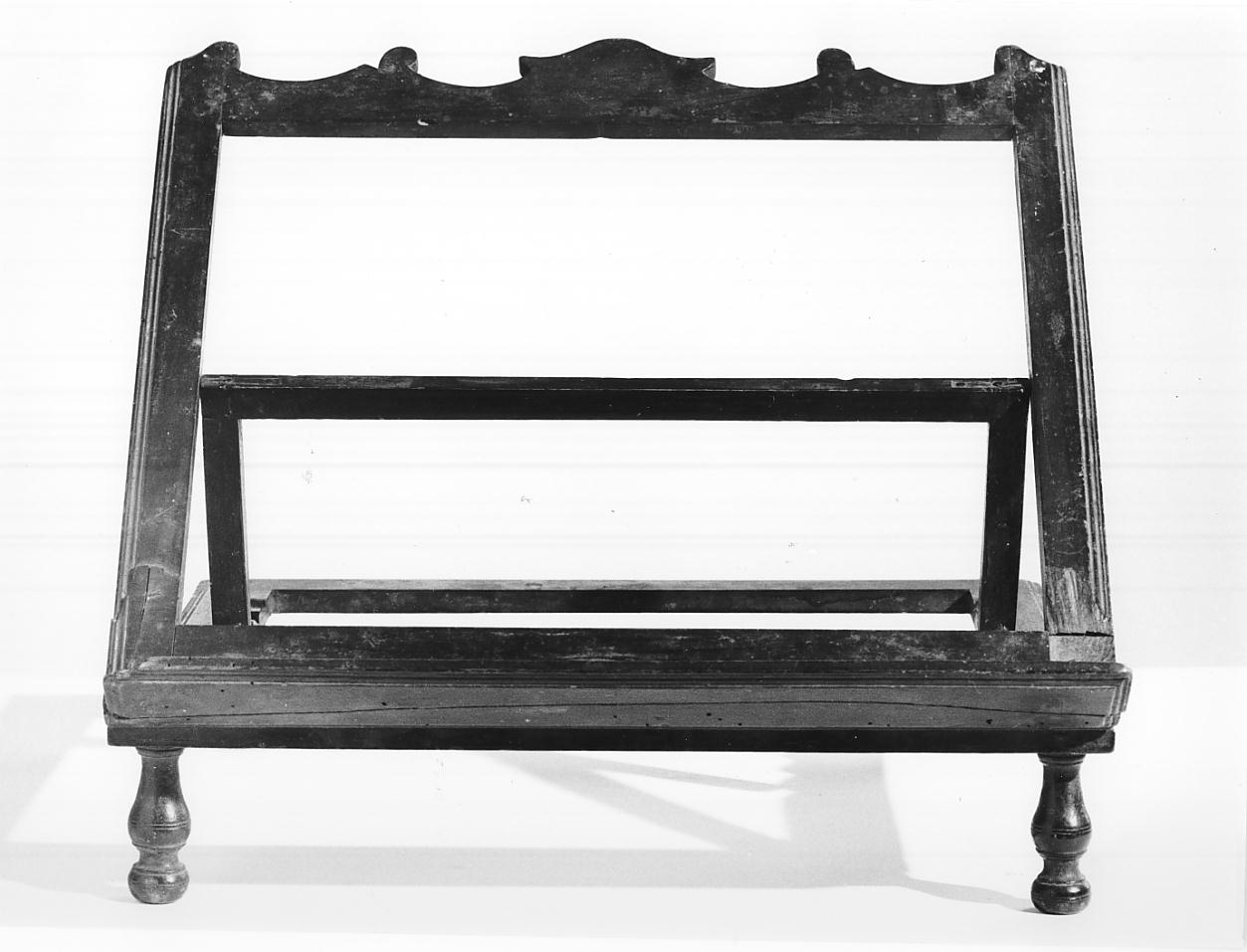 leggio, opera isolata - ambito mantovano (sec. XIX)