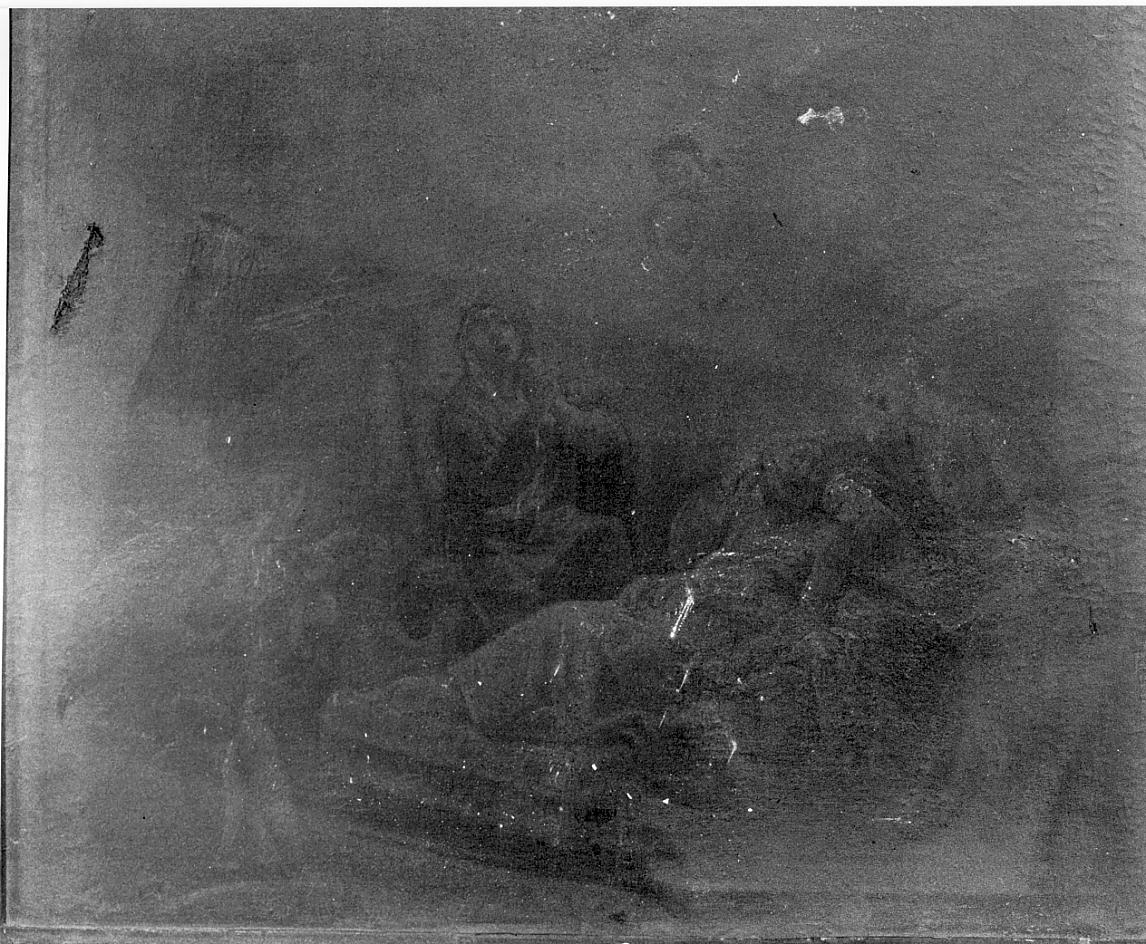 morte di San Giuseppe (dipinto, opera isolata) - ambito mantovano (seconda metà sec. XVIII)