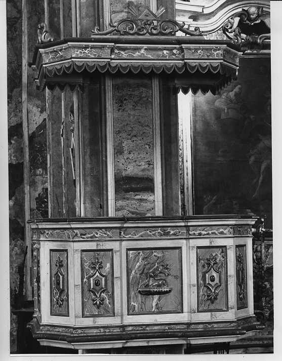 pulpito, opera isolata di Allodi Luigi (sec. XIX)