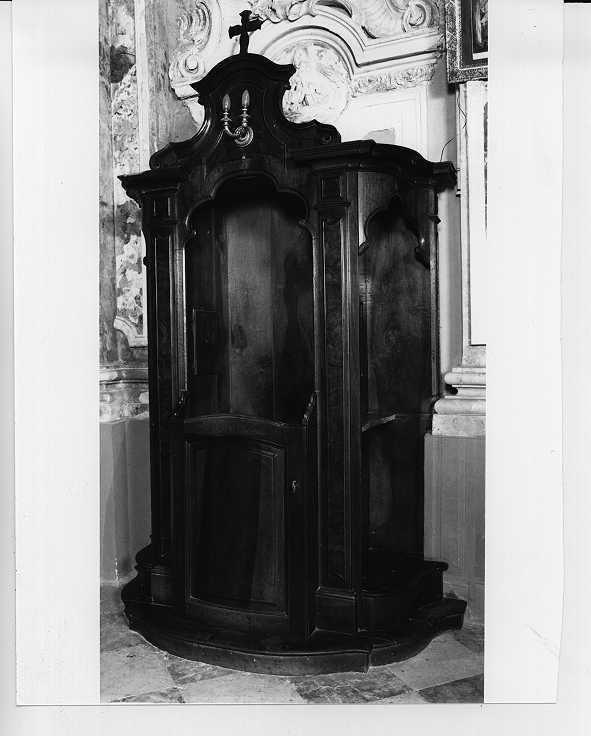 confessionale, coppia - ambito mantovano (sec. XVIII)