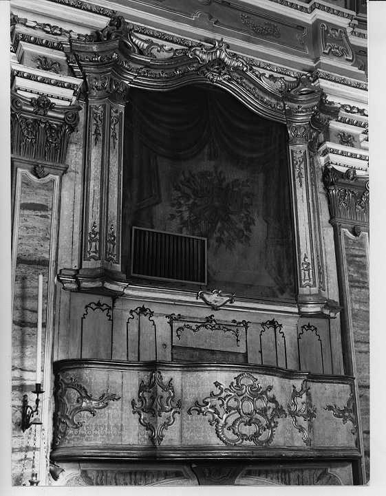 cantoria, elemento d'insieme di Lodi Antonio Maria (seconda metà sec. XVIII)