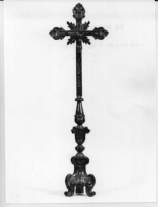 crocifisso, opera isolata - ambito mantovano (sec. XVIII)