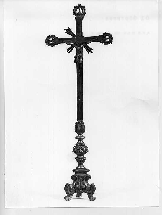 crocifisso, opera isolata - ambito mantovano (sec. XVIII)