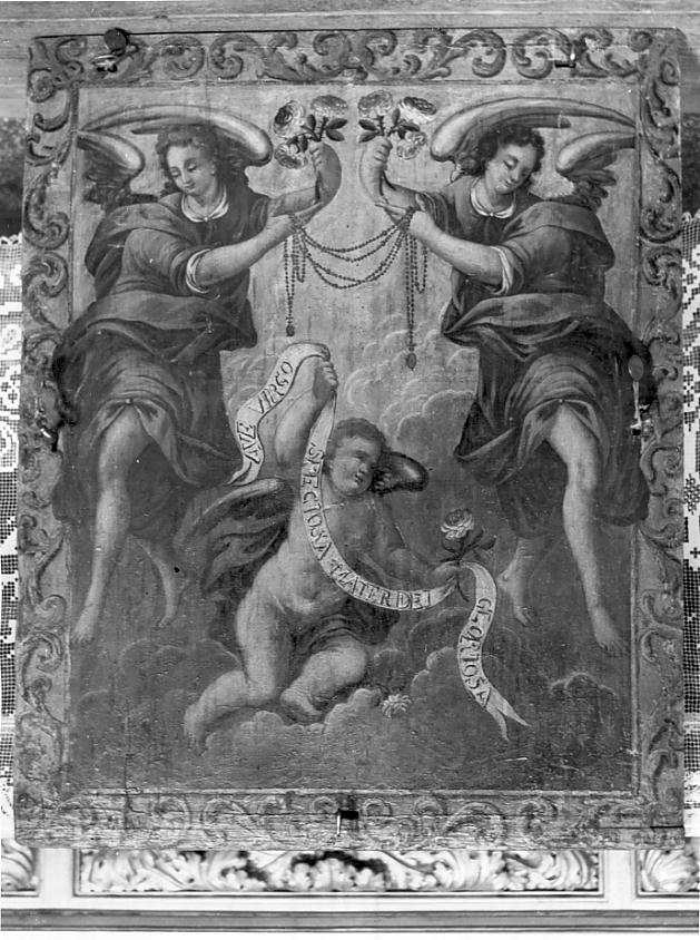 angeli (quadro d'altare, opera isolata) - ambito Italia settentrionale (sec. XVII)