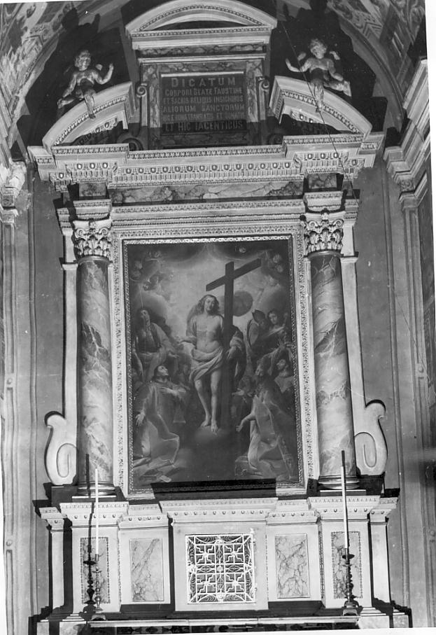 altare, elemento d'insieme - ambito Italia settentrionale (sec. XVII)