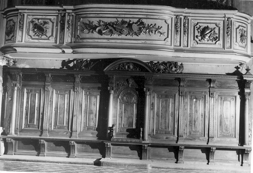 cantoria, opera isolata - ambito Italia settentrionale (fine sec. XVIII)