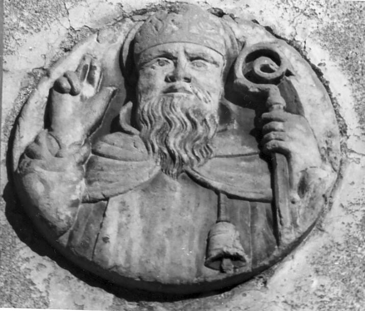 Sant'Antonio Abate (scultura, opera isolata) - ambito bresciano (sec. XV)