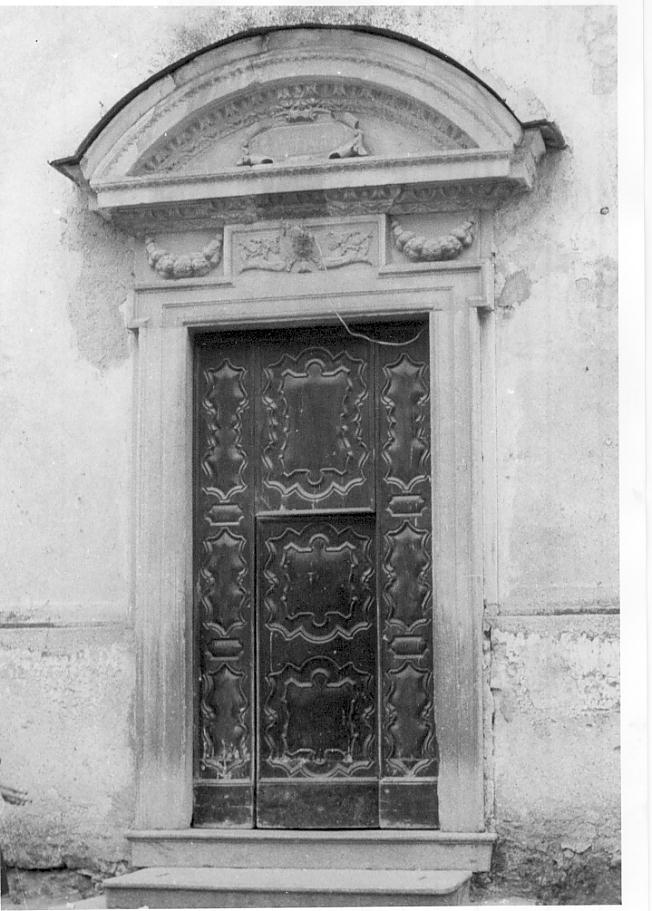 portale, elemento d'insieme - ambito Italia settentrionale (fine sec. XVII)