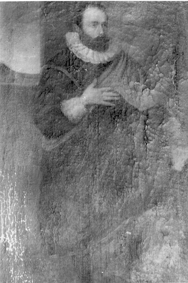 ritratto d'uomo (dipinto, opera isolata) - ambito Italia settentrionale (fine sec. XVI)