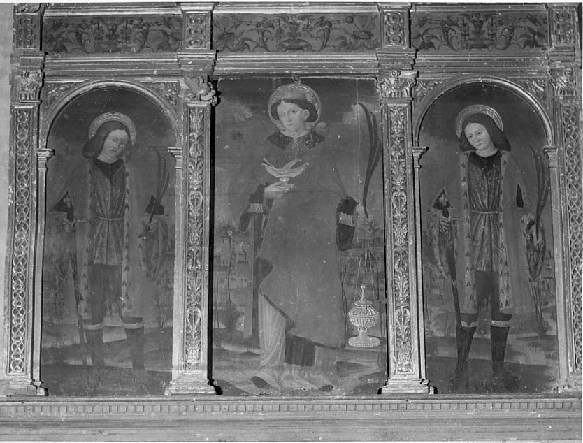 San Gervasio, San Protasio e Santo Stefano (polittico, opera isolata) - ambito lombardo (primo quarto sec. XVI)