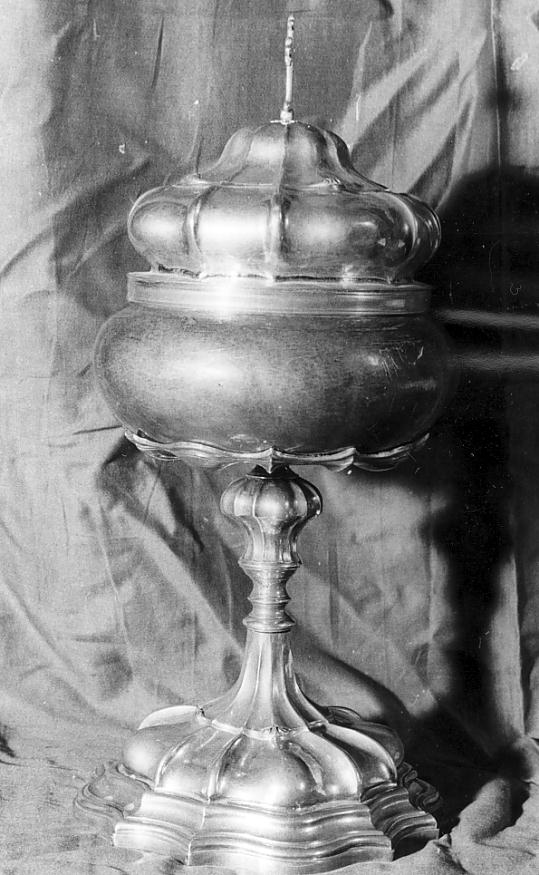 pisside, opera isolata - ambito Italia settentrionale (inizio sec. XVIII)