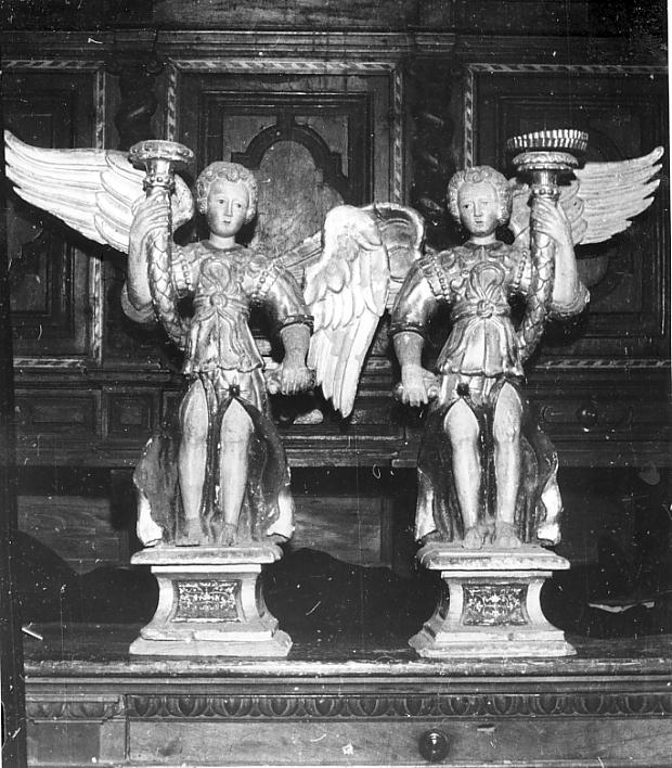angelo (candelabro, coppia) di Carrà Carlo (sec. XVII)