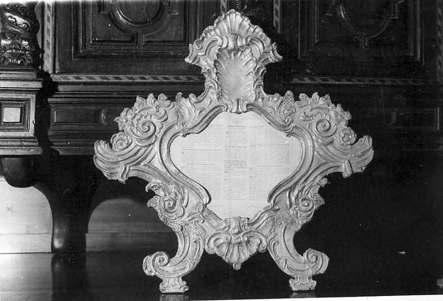 cartagloria, opera isolata - ambito Italia settentrionale (sec. XVIII)