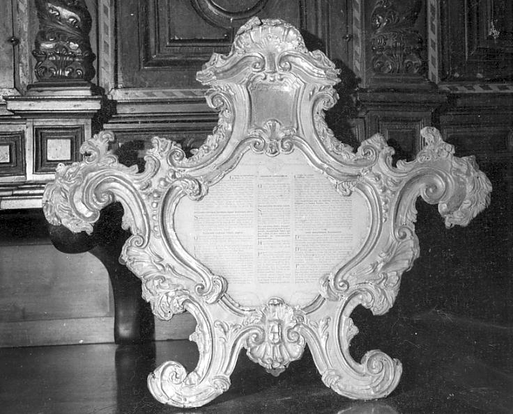 cartagloria, coppia - ambito Italia settentrionale (sec. XVIII)