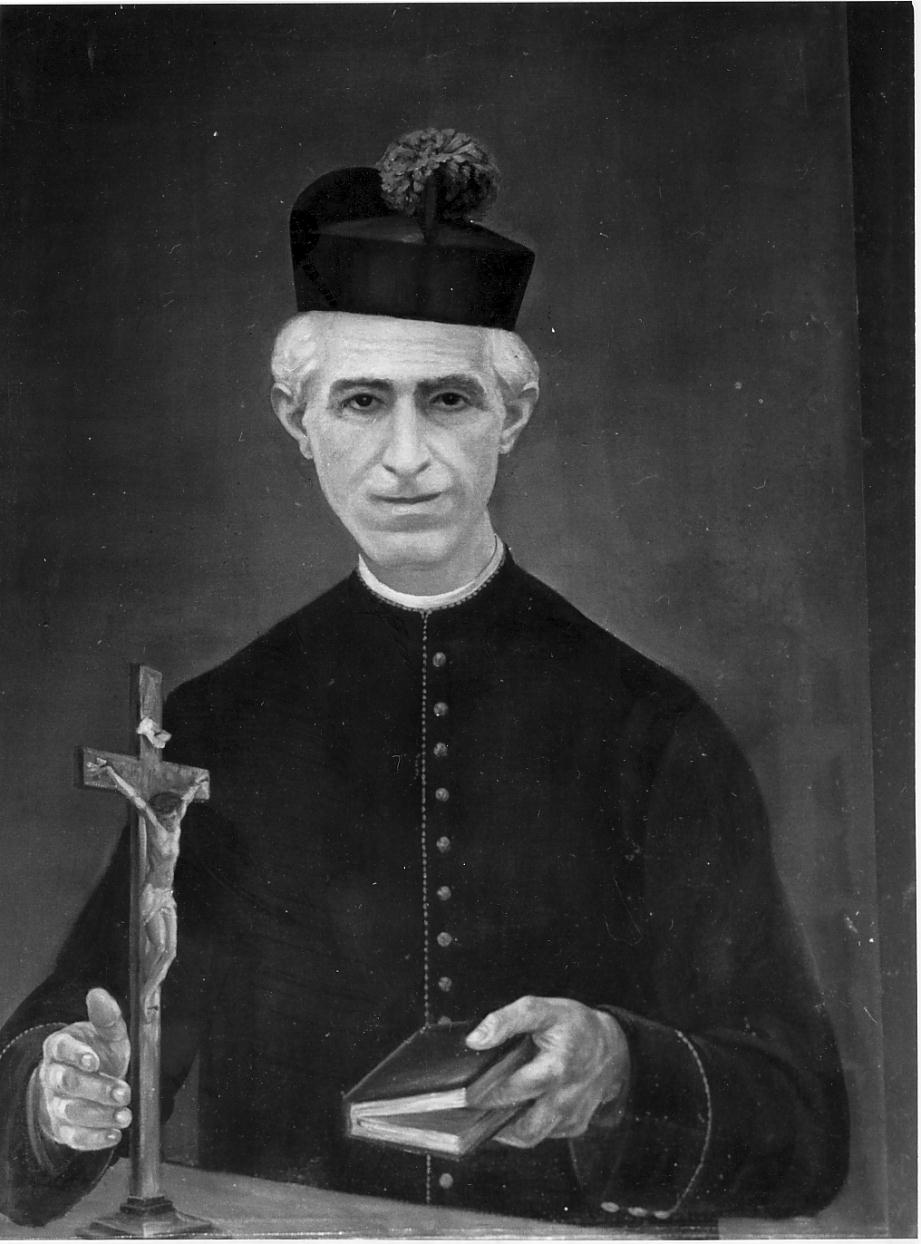 ritratto del sacerdote Leopoldo Mori (dipinto, opera isolata) - ambito lombardo (prima metà sec. XX)
