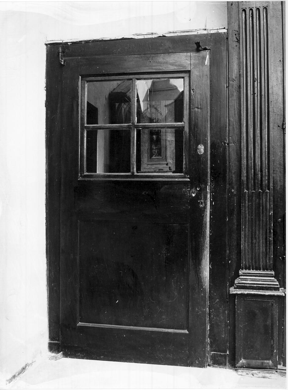 porta - ad un battente, opera isolata - manifattura mantovana (sec. XIX)