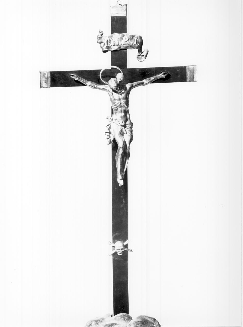 croce da tavolo, opera isolata - ambito mantovano (seconda metà sec. XVIII)