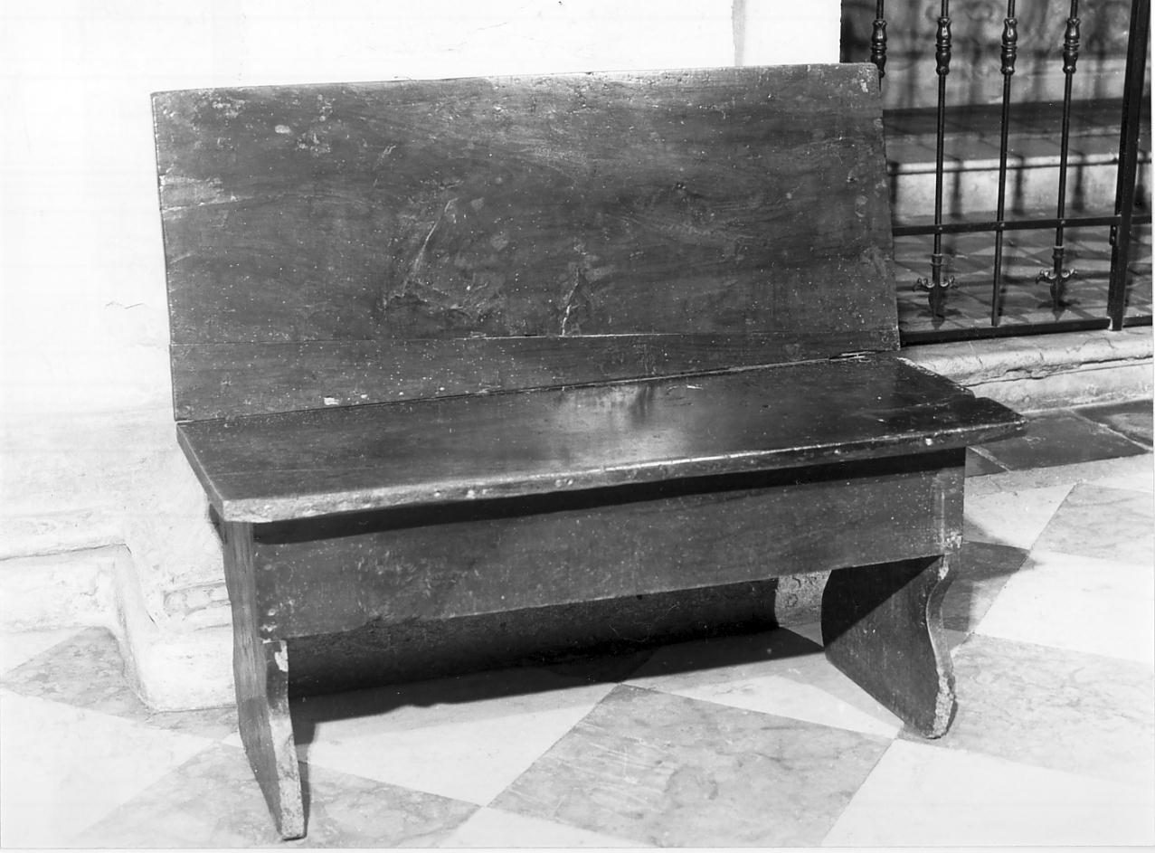 panca, opera isolata - ambito mantovano (sec. XVIII)