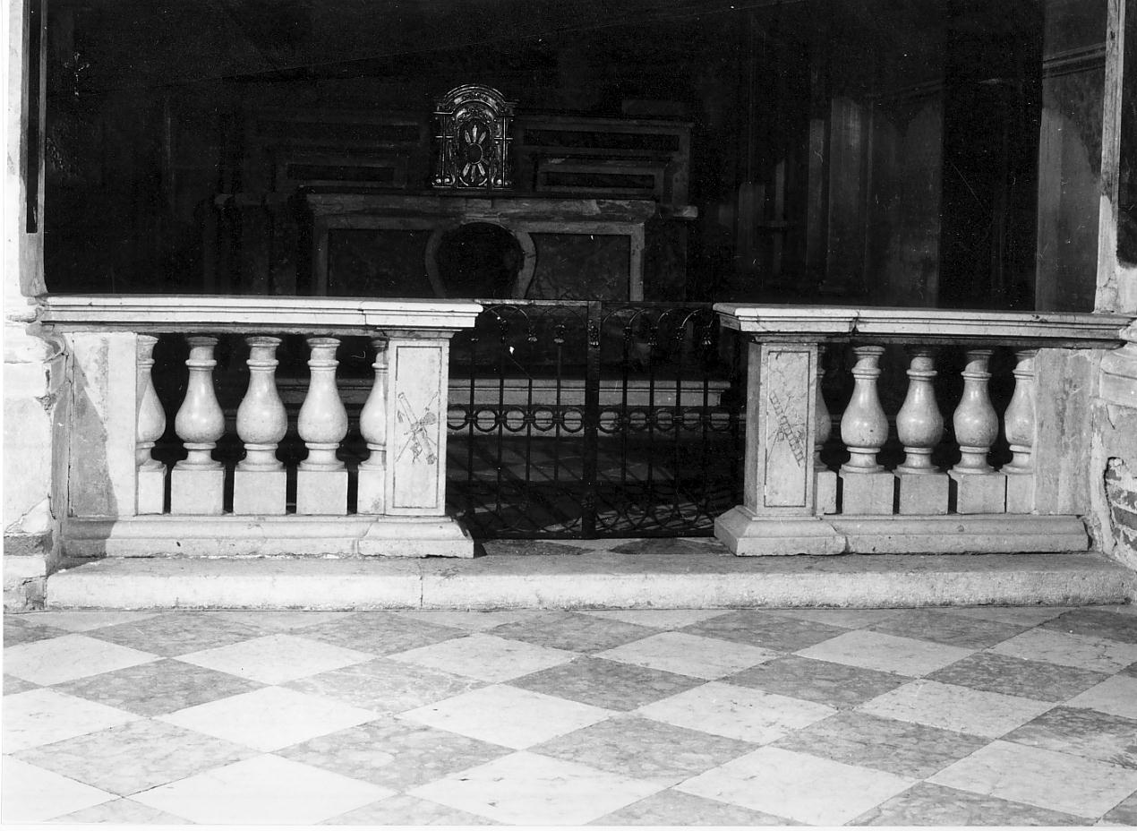 balaustrata, opera isolata - ambito mantovano (prima metà sec. XVIII)