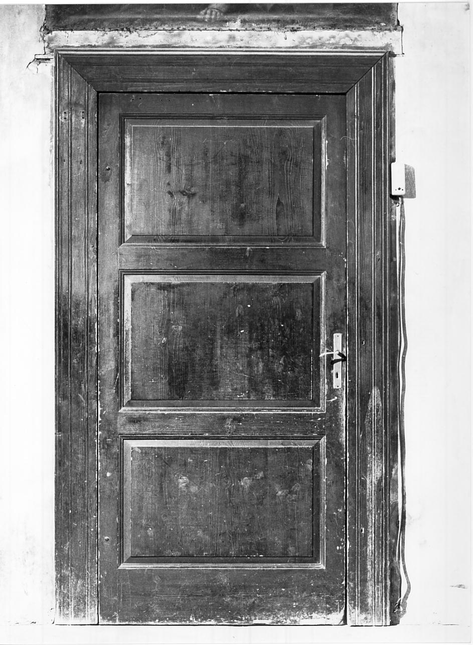 porta, opera isolata - ambito lombardo (fine sec. XIX)