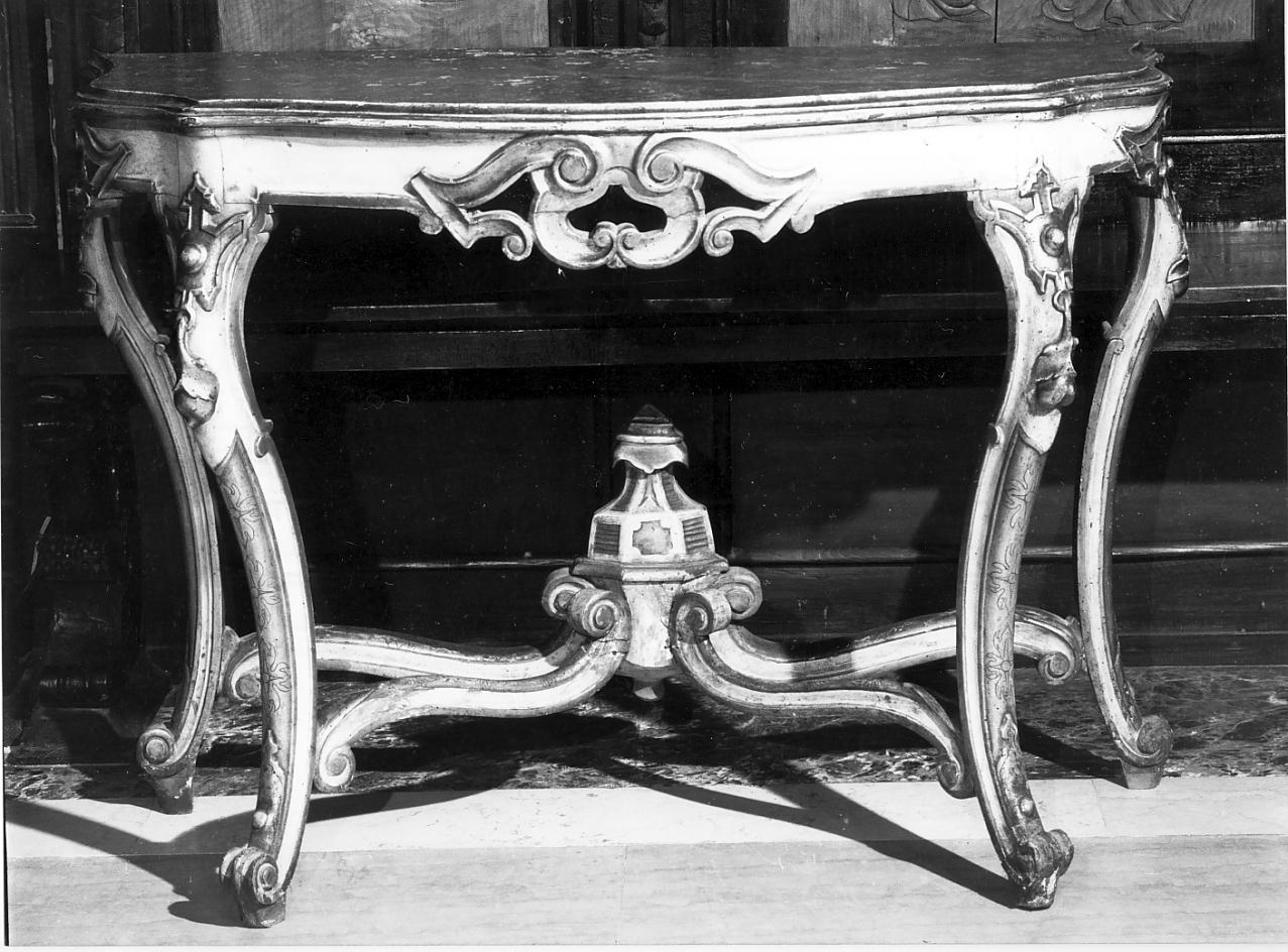 tavolo, opera isolata - ambito lombardo (seconda metà sec. XVIII)