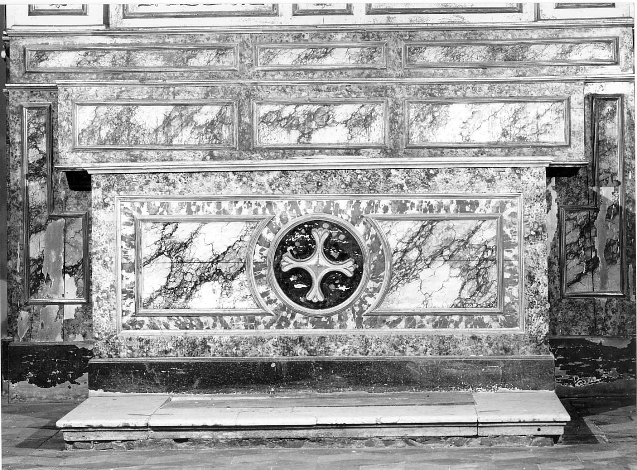 altare - a mensa, opera isolata - ambito mantovano (prima metà sec. XX)