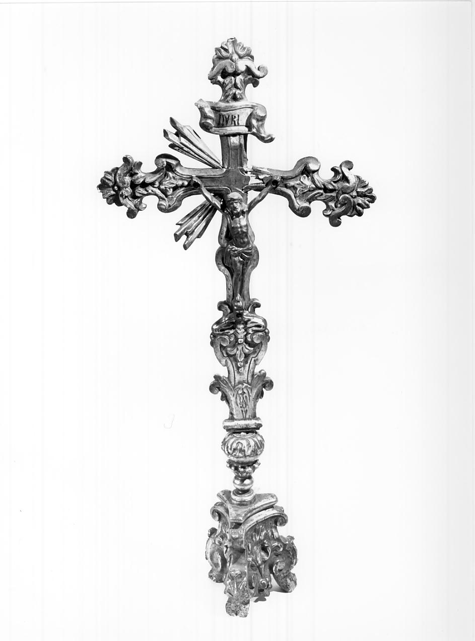 croce d'altare, opera isolata - ambito mantovano (sec. XVIII)