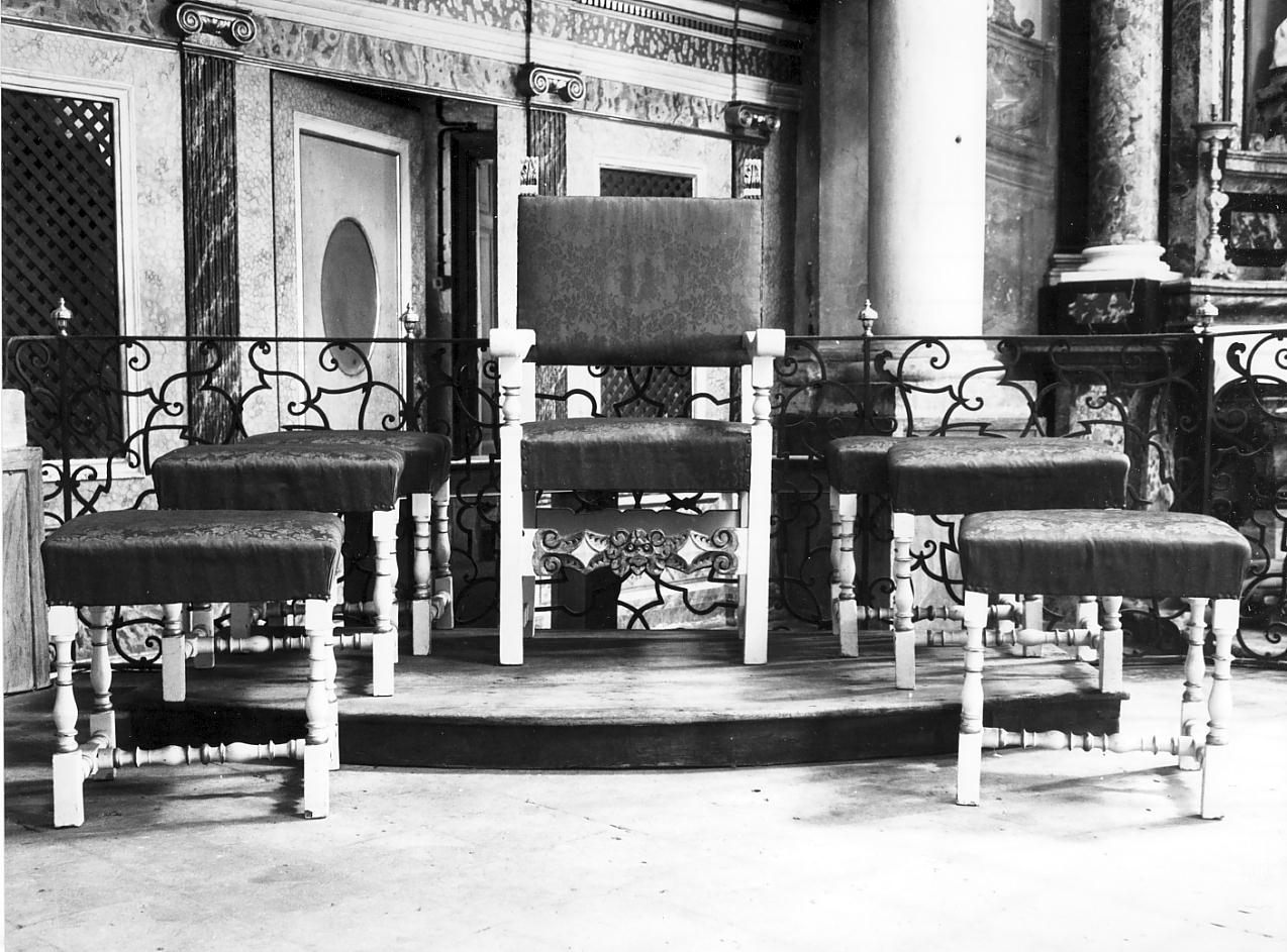 poltrona, insieme - ambito cremonese (sec. XIX)