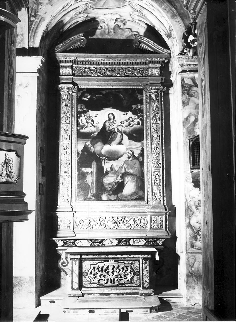 ancona, elemento d'insieme - ambito cremonese (primo quarto sec. XVII)