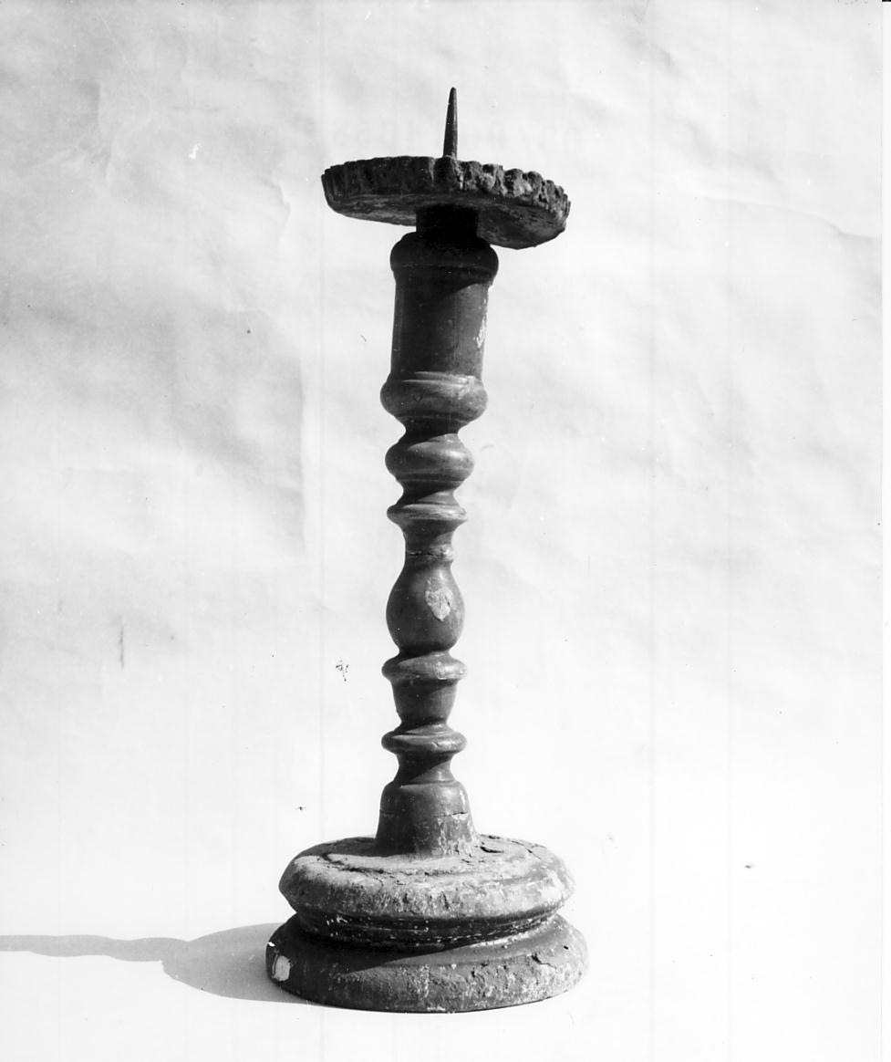 candeliere, opera isolata - ambito cremonese (sec. XIX)